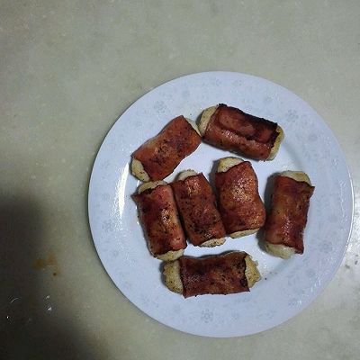 培根卷豆渣
