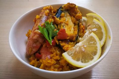 【丹阳私厨之二】西班牙海鲜饭Paella