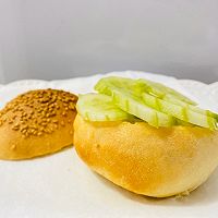 #中秋团圆食味#家庭版小汉堡的做法图解4