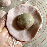 日式香芋紫薯包的做法图解13
