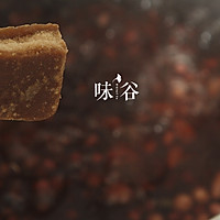 花生眉豆红豆糖水的做法图解6