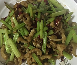 芹菜炒大肠的做法