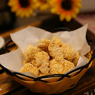 烤箱版鸡米花------减肥零食