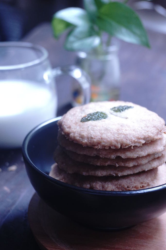 香草酥饼的做法