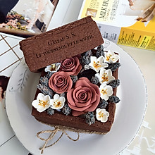 《花盒-守护》翻糖巧克力饼干婚戒花盒#约会MOF#