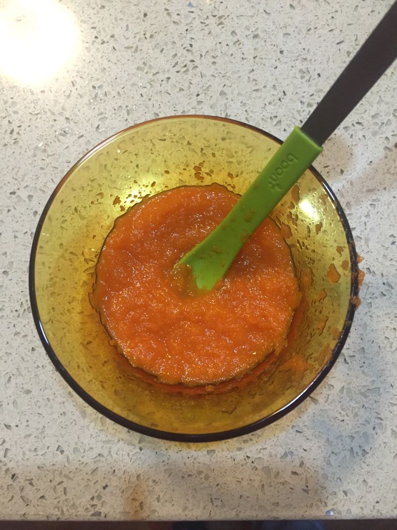 Carrot puree