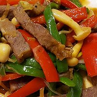 #精致一人食#健康减脂双椒牛柳的做法图解12