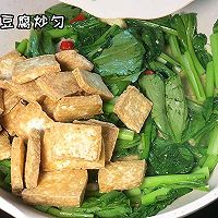 #米饭最强CP#小白菜炒豆腐的做法图解4
