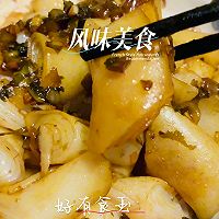 #放假请来我的家乡吃#广东早茶必吃酸菜猪肠粉的做法图解9