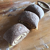 双色卷馒头的做法图解9