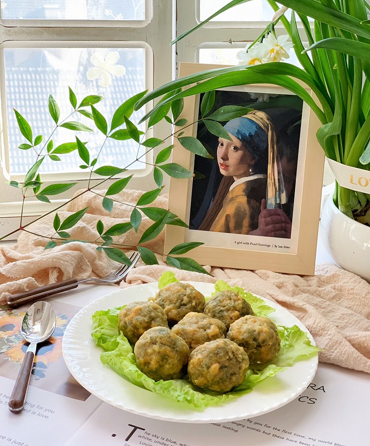 春日野味-荠菜团子的做法