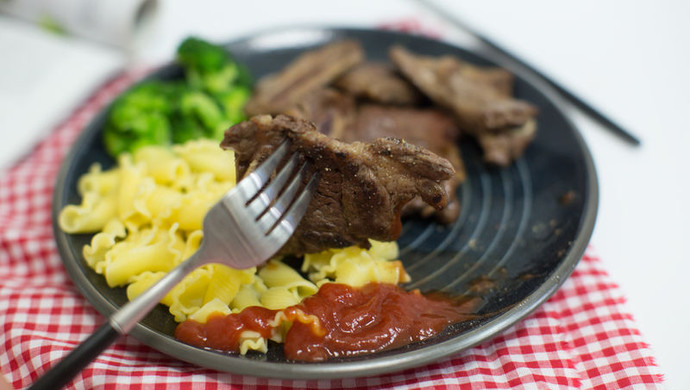 十分钟快手菜--黑胡椒牛仔骨