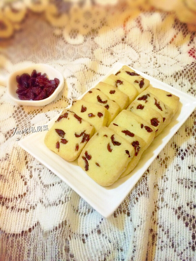蔓越莓饼干的做法