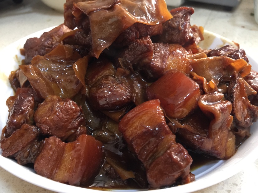 笋衣红烧肉的做法图解5