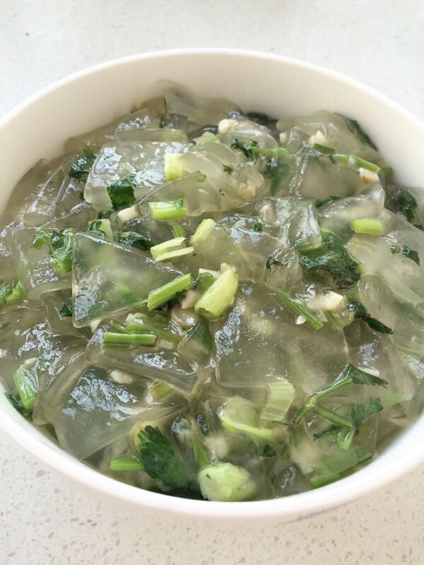 炒酿皮的做法图解7