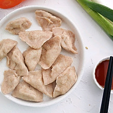 全麦香菇鸡肉水饺