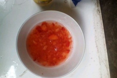 酸甜草莓果汁