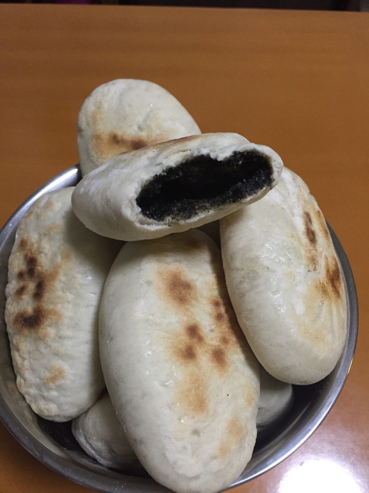 芝麻馅大饼
