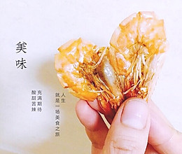 微波炉15分钟搞定美味烤虾干的做法