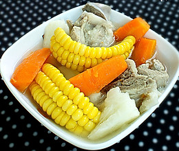 淮山玉米骨头汤的做法
