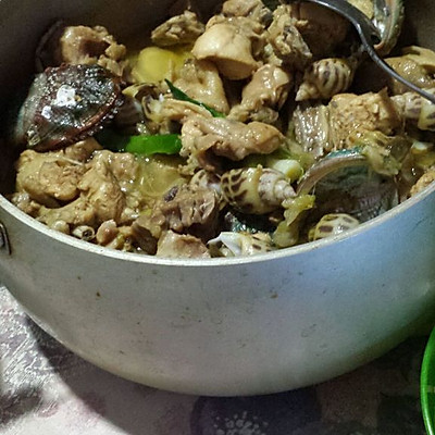 花螺鲍鱼焖鸡