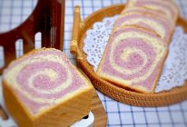 #2022双旦烘焙季-奇趣赛#紫薯双色吐司的做法