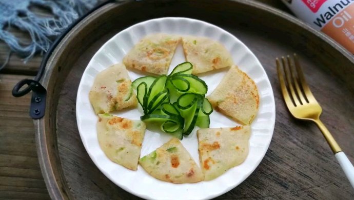 拆骨肉丝瓜甜饼