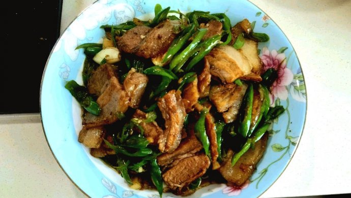 青椒五花肉