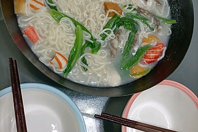 懒人版火锅面
