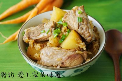 土豆排骨焖饭