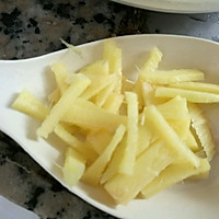 春菜炒猪肉的做法图解3