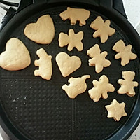 电饼铛之小熊发面饼干的做法图解3