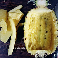 泰式虾膏菠萝炒饭的做法图解3