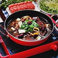 羊蝎子火锅#米技便携式辐热炉#的做法图解16