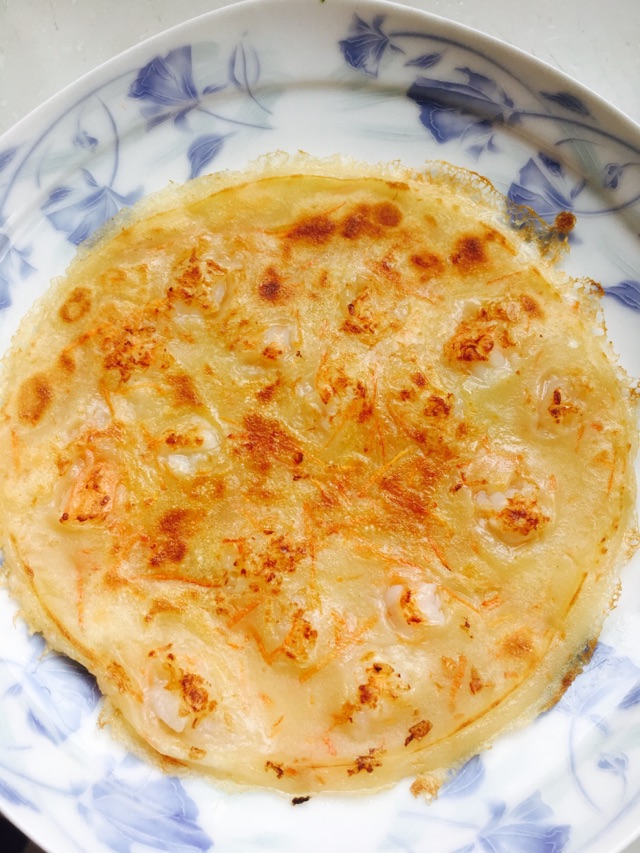 胡萝卜虾饼的做法图解11