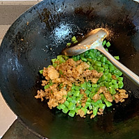 肉末橄榄菜炒四季豆的做法图解6