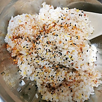 空气炸锅版烤剩米饭锅巴的做法图解3