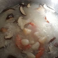 鲜虾瑶柱海鲜粥～快手营养粥的做法图解4