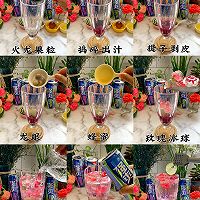玫瑰莫吉托/清凉夏日简单花式小饮品。的做法图解2
