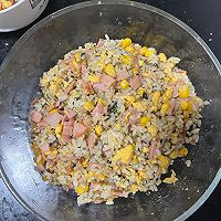 培根玉米海苔蛋炒饭的做法图解9