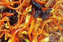 大葱木耳炒肉丝的做法