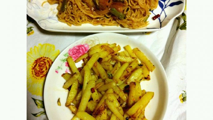 豆角肉焖面