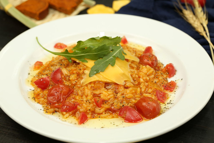 意式茄汁烩饭的做法