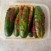 韩式腌黄瓜的做法图解5