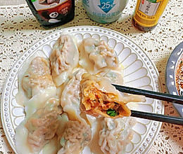 薄皮大馅儿-芥兰香菇鲜肉水饺#最是家乡味 冬至大如年#的做法