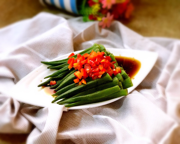 清蒸秋葵的做法_菜谱_豆果美食