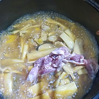 杏鲍菇肉片煲（给一年级小朋友做的砂锅版）的做法图解15