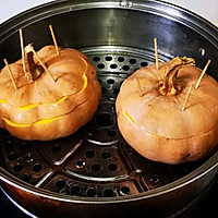 红枣冰糖蒸小南瓜的做法图解3