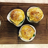 口感多重的芝士沙拉香肠蛋汉堡的做法图解21