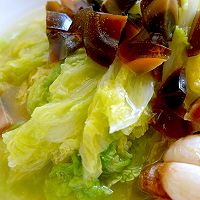 上汤娃娃菜——适合暑热季节的清淡菜的做法图解12